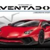 Aoshima Lamborghini Aventador LP750-4 SV -Mini Welt Verkauf 05120