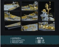 Missouri BB-63 WWII USN Battleship Gold Medal Edition -Mini Welt Verkauf 3