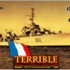 Le Terrible French Destroyer 1936 -Mini Welt Verkauf 3553 le terrible