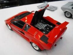 Aoshima Lamborghini Countach 5000 Quattrovalvole Injection Ver. -Mini Welt Verkauf 4905083011553 3