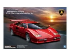 Aoshima Lamborghini Countach 5000 Quattrovalvole Injection Ver.