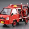 Aoshima Subaru Sambar Fire Engine '08 -Mini Welt Verkauf 49050830514291
