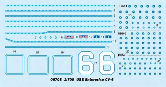 Trumpeter USS Enterprise CV-6 Aircraft Carrier 5 Trumpeter USS Enterprise CV-6 Aircraft Carrier – Bild 3