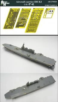 Ibuki Japanese Aircraft Carrier For Tamiya