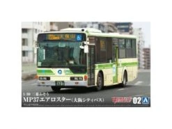 Aoshima 1/80 Mitsubishi Fuso MP37 Aero Star (Osaka City Bus)
