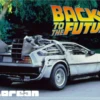 Aoshima De Lorean From BACK To The FUTURE -Mini Welt Verkauf aos05916 0