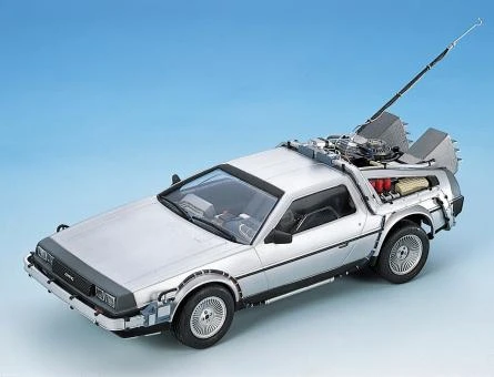 Aoshima De Lorean From BACK To The FUTURE 4 Aoshima De Lorean From BACK To The FUTURE – Bild 2