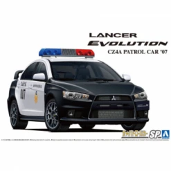 Aoshima Mitsubishi CZ4A Lancer Evolution X Patrolcar '07