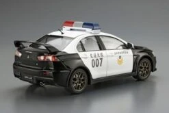 Aoshima Mitsubishi CZ4A Lancer Evolution X Patrolcar '07 -Mini Welt Verkauf aos06282 2