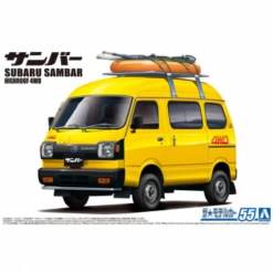 Aoshima 1/24 Subaru K88 Sambar High Roof 4WD '80