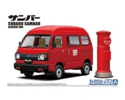 Aoshima 1/24 Subaru TT1 Sambar High-Roof 4WD '80 Post Car