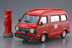 Aoshima 1/24 Subaru TT1 Sambar High-Roof 4WD '80 Post Car -Mini Welt Verkauf aoshima05998b