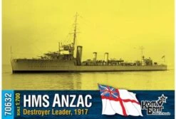 HMS Anzac, Destroyer Leader 1917
