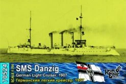 Ausgewählte Produkte 9 SMS Danzig, German Light Cruiser, 1907