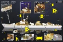 PLA Navy Type 053H Jianghu-I Class Frigate Wuxi -Mini Welt Verkauf evs 013 4