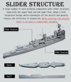 German Light Cruiser Königsberg 1940 -Mini Welt Verkauf fh 1125 2