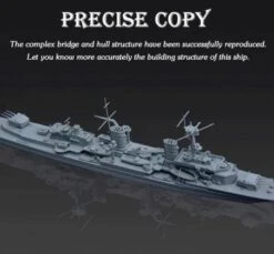 German Light Cruiser Königsberg 1940 -Mini Welt Verkauf fh 1125 3