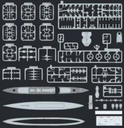 HMS Penelope Light Cruiser 1940 Waterline -Mini Welt Verkauf fh1109 3