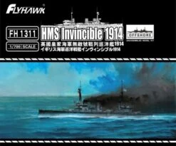 HMS Invincible British Battlecruiser 1914