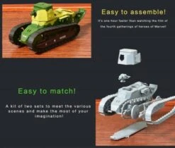 Renault FT 75 BS Tank (2 Kits Included) -Mini Welt Verkauf fh3009 1