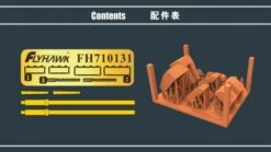 Missile Destroyer USS Zumwalt DDG1000 Upgrade Parts -Mini Welt Verkauf fh710131 1