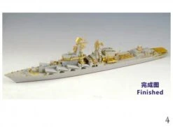 Modern Russian Navy Slava Class Missile Cruiser Moskva (Pr 1164) Complete Upgrade Set -Mini Welt Verkauf fs350103spinstruction 4