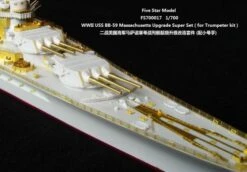 USS Massachusetts Super Set For Trumpeter -Mini Welt Verkauf fs700017 15