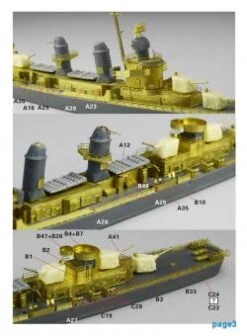 USS Fletcher Class For Tamiya 31902 -Mini Welt Verkauf fs700030instruction 3