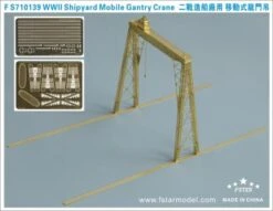 WWII IJN Shipyard Mobile Gantry Crane
