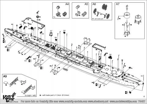 SMS Breslau Light Cruiser, 1912 5 SMS Breslau Light Cruiser, 1912 – Bild 3
