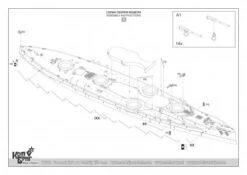 HMS Temeraire, Battleship 1909 -Mini Welt Verkauf is70623 temeraire 6
