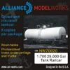 25.000 Gal Tank Railcar -Mini Welt Verkauf nw70020 1
