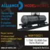 10.000 Gal Tank Railcar -Mini Welt Verkauf nw70021 1