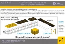 50 Yard Naval Pier (WWI - Modern) -Mini Welt Verkauf nw70026 3