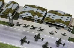 1/700 WWII German Air Force Base -Mini Welt Verkauf pitsps12 2