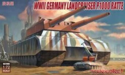 WWII German Landcruiser P.1000 Ratte 1/72