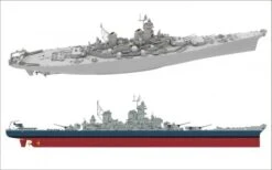 USS New Jersey BB-62 US Navy Battleship -Mini Welt Verkauf vf350newjersey5