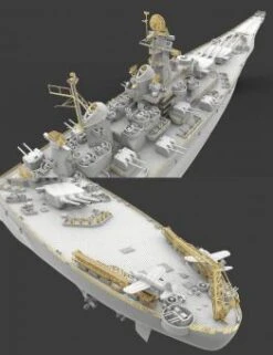USS Louisiana BB-71 US Navy Battleship -Mini Welt Verkauf vflouisiana2